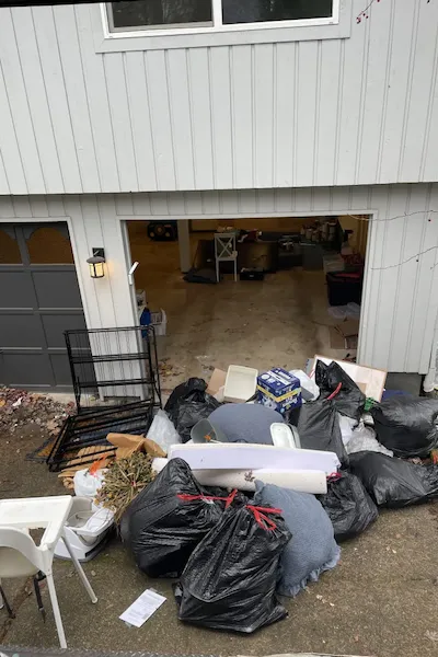 Cleanout services in Portland, Oregon with Junk Throw Junk Removal.